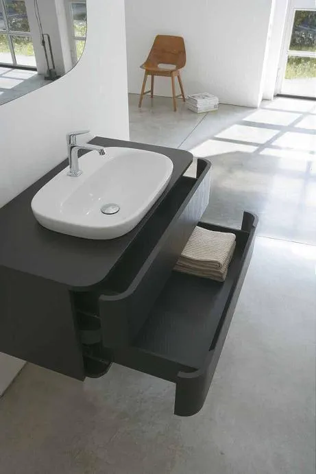 matt white genesis recessed basin