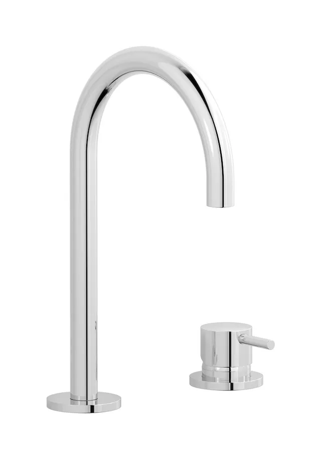milanotorino two hole basin mixer set