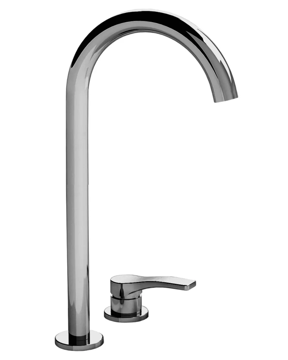 al/23 2-hole high washbasin mixer