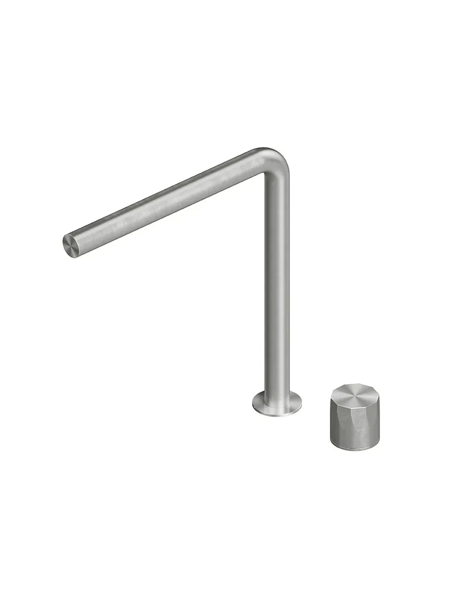 hb two-hole hydroprogressive mixer with swivelling spout