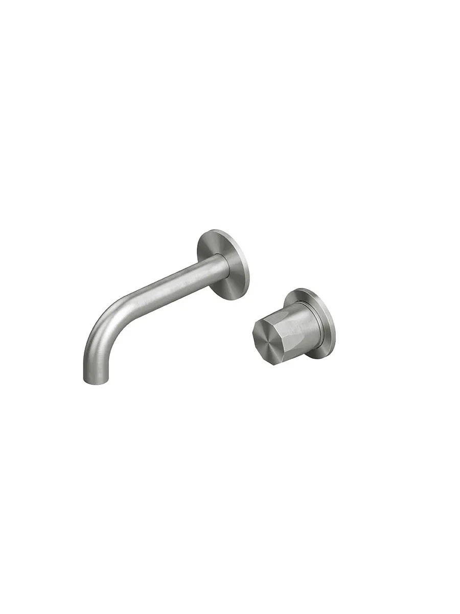 hb wall mounted mixer with spout