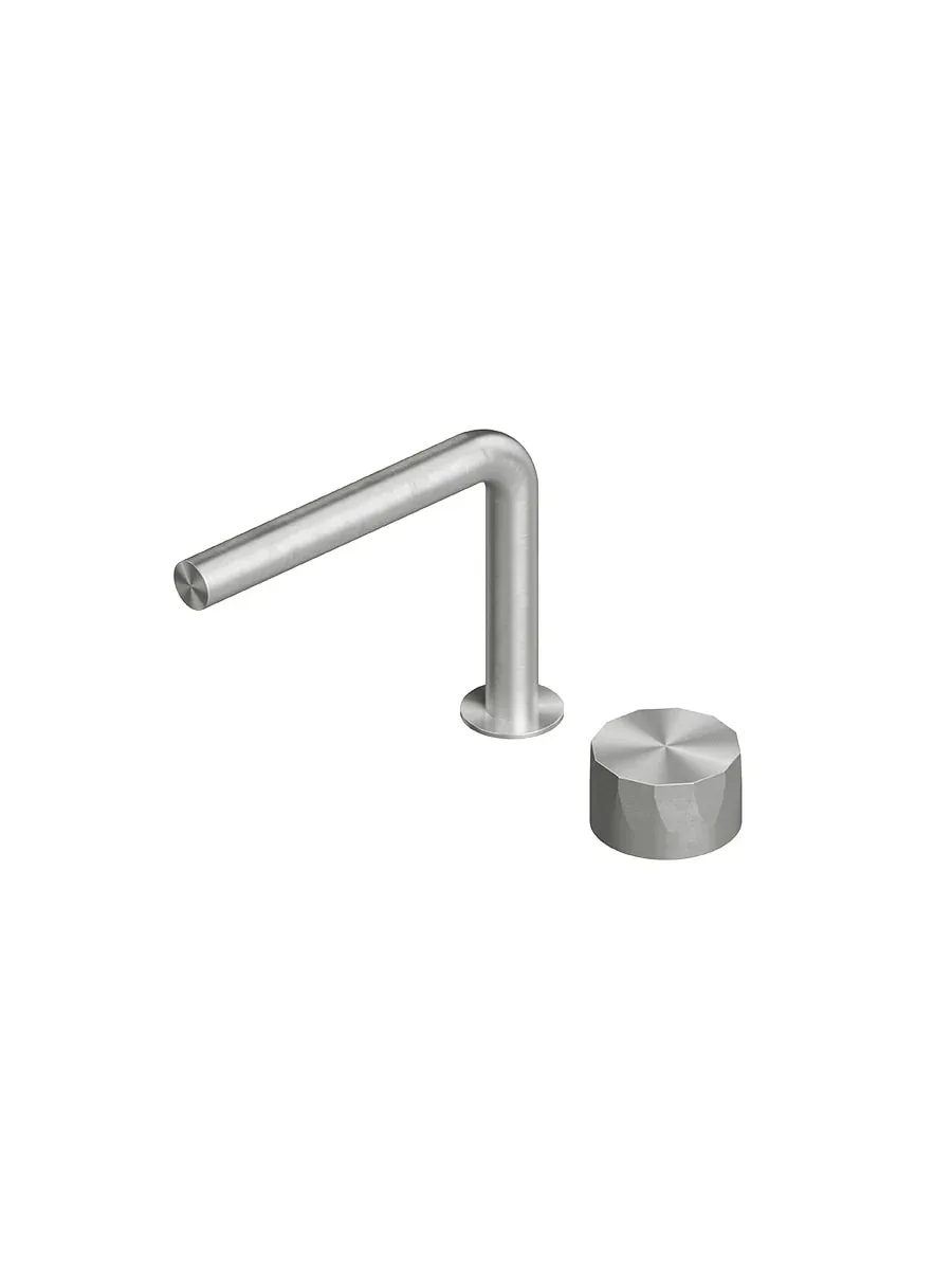 hb two-hole mixer with swivelling spout