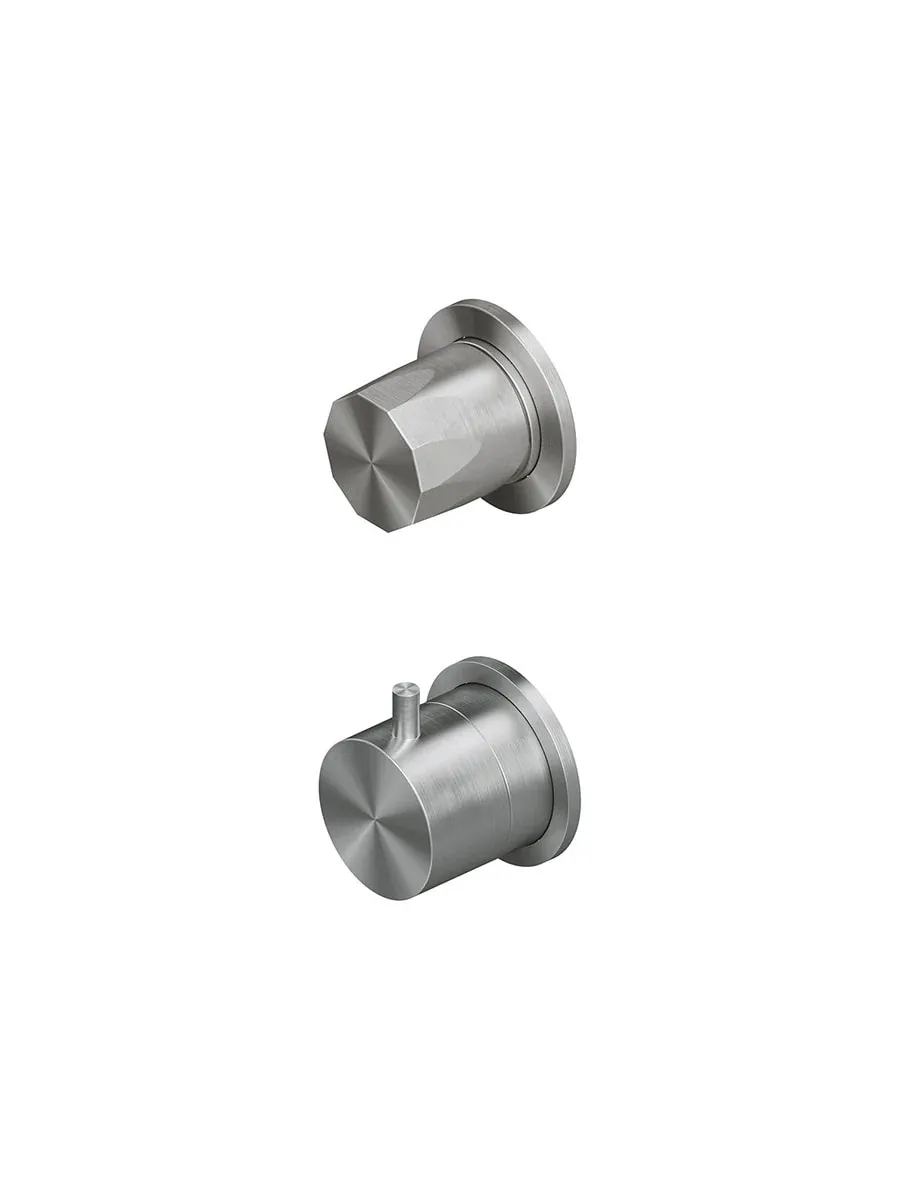 hb thermostatic mixer set with 1 stop-off valve