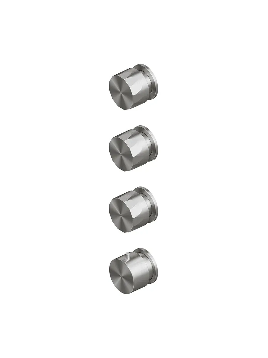 hb thermostatic mixer set with 3 stop-off valve