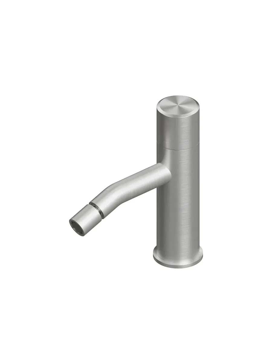 stereo deck mounted hydroprogressive mixer with adjustable spout