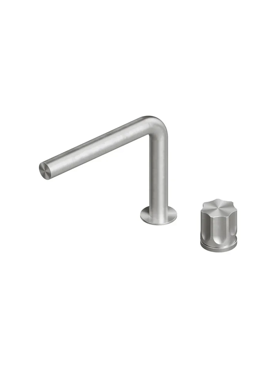 modo two-hole mixer with swivelling spout