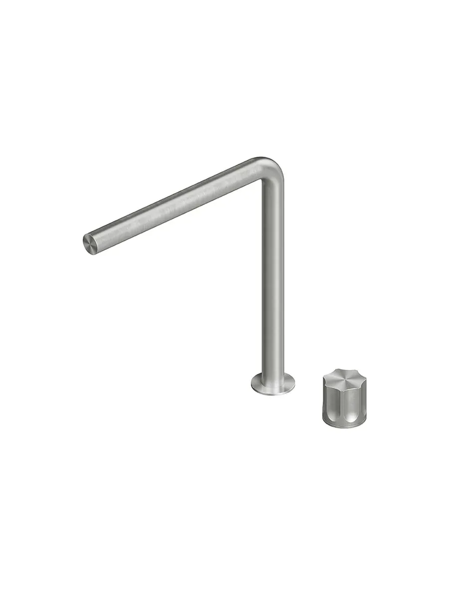 modo two-hole hydroprogressive mixer with swivelling spout