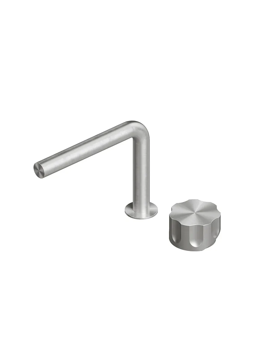 modo two-hole mixer with swivelling spout