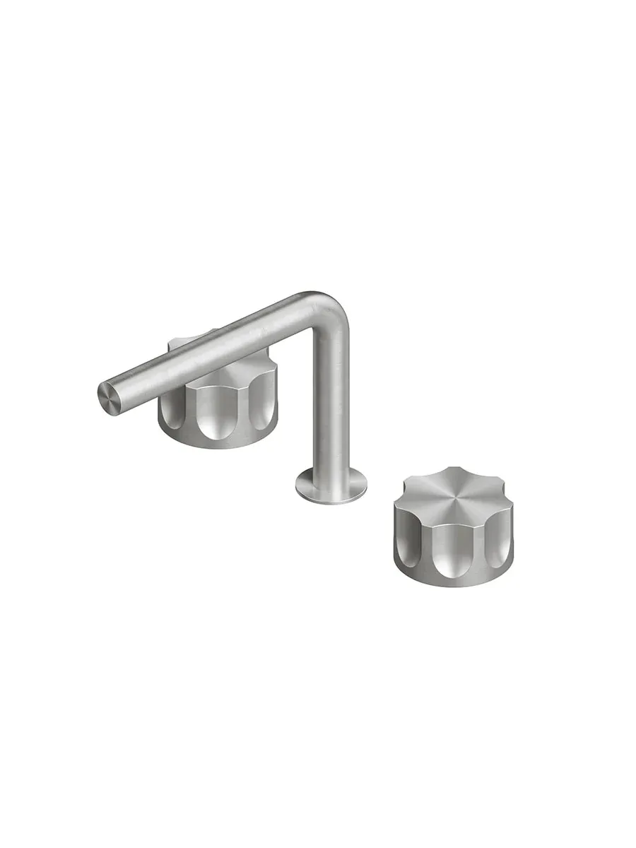 modo three-hole mixer with swivelling spout