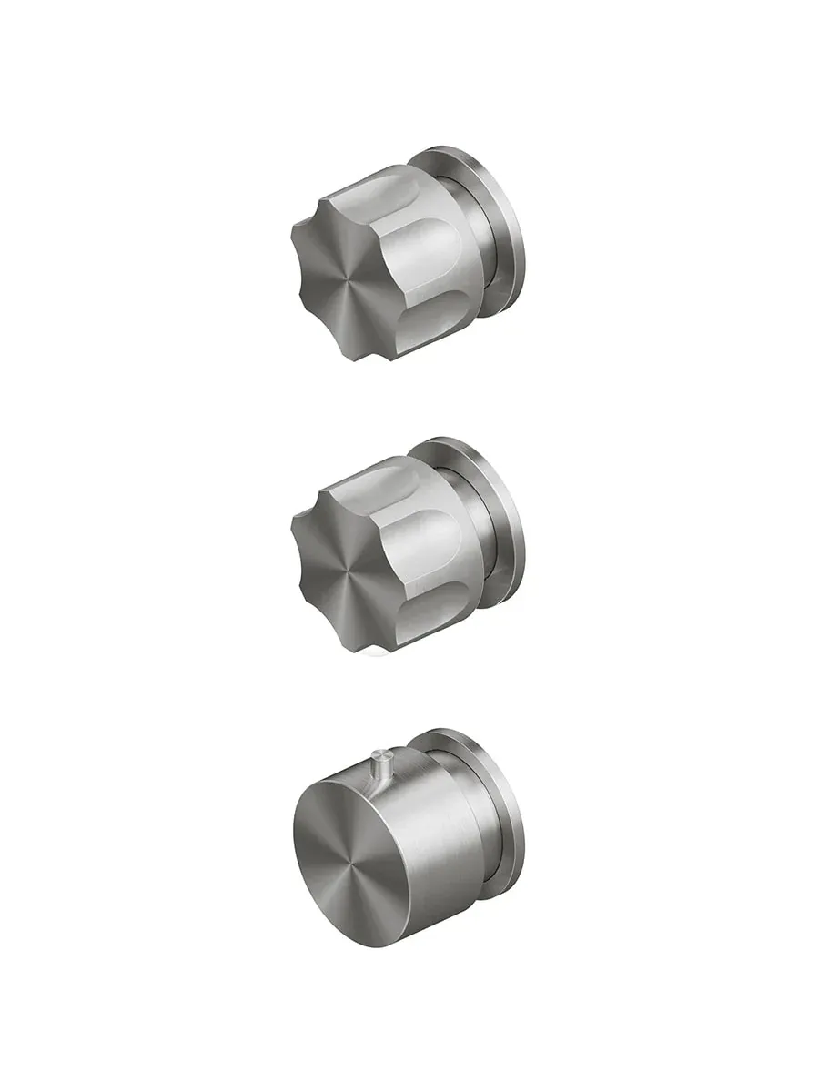 modo thermostatic mixer set with 2 stop-off valve