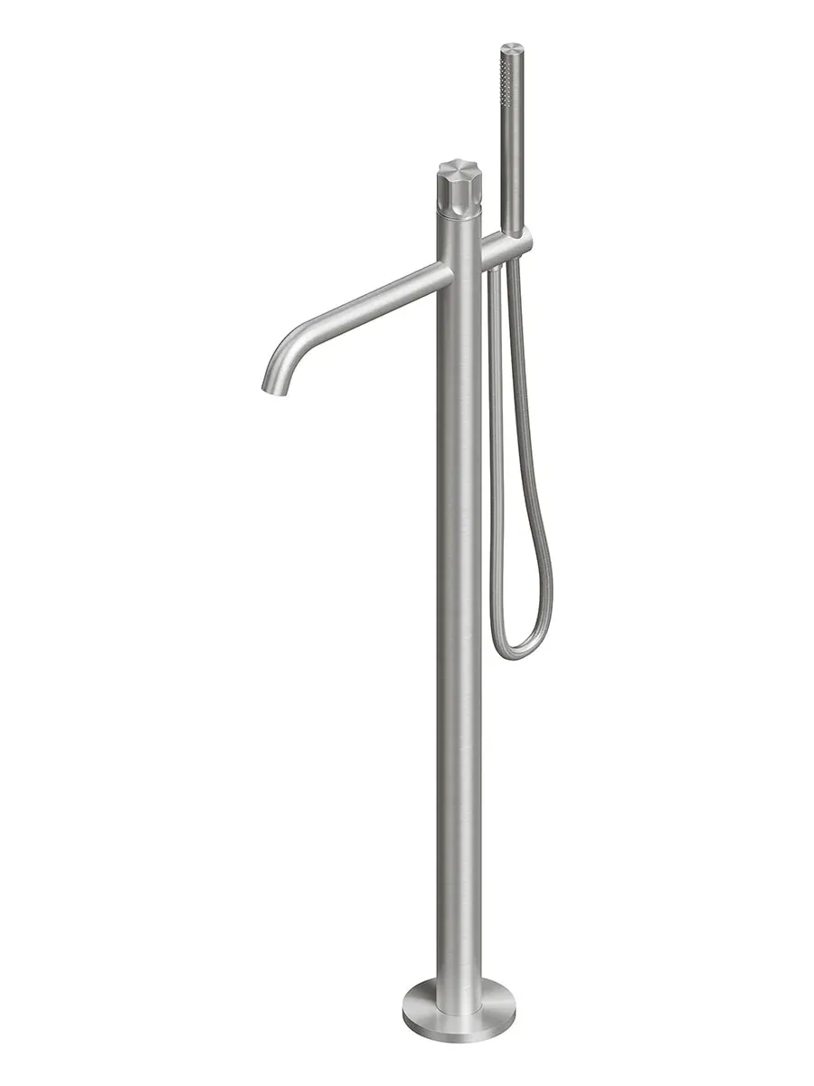 modo free-standing mixer for bathtub with hand shower kit