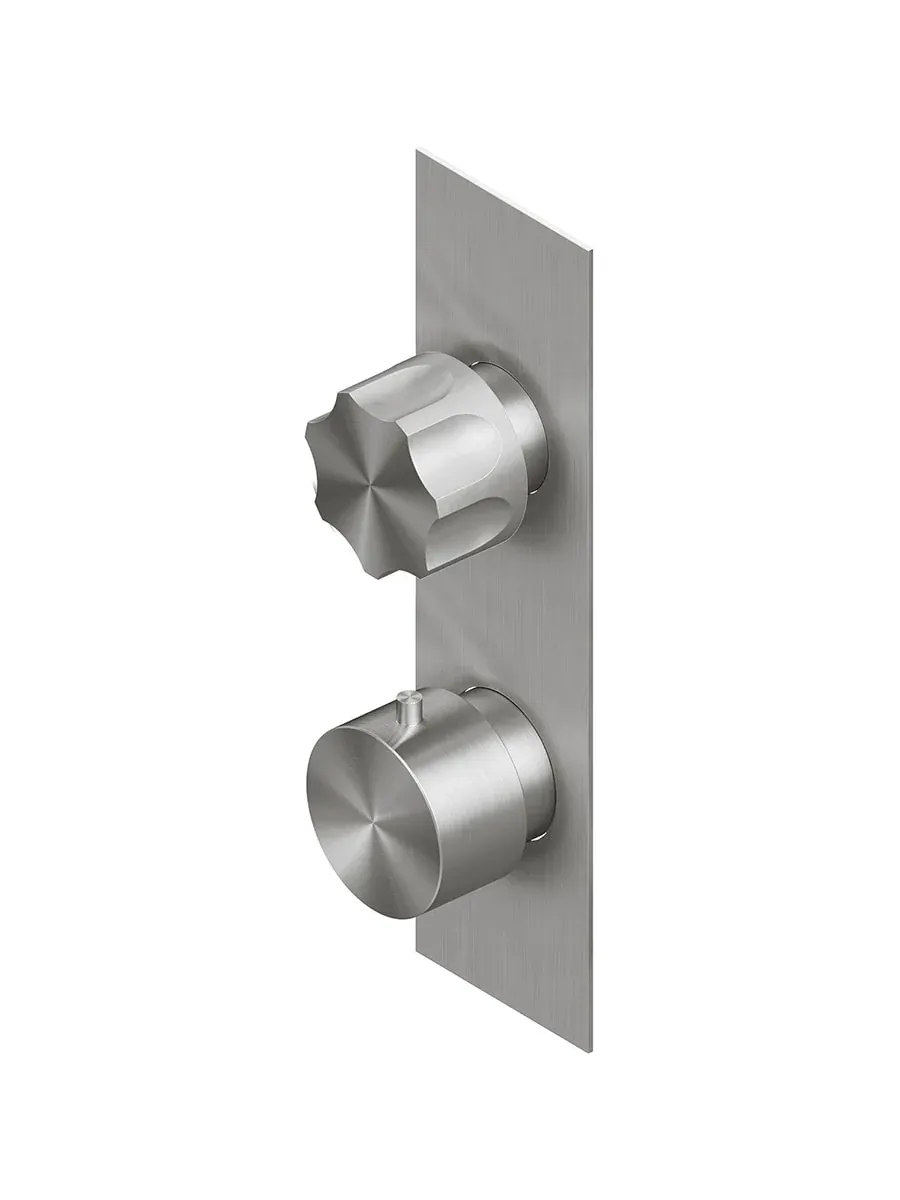 modo inspectionable thermostatic mixer set with 1 stop-off valve