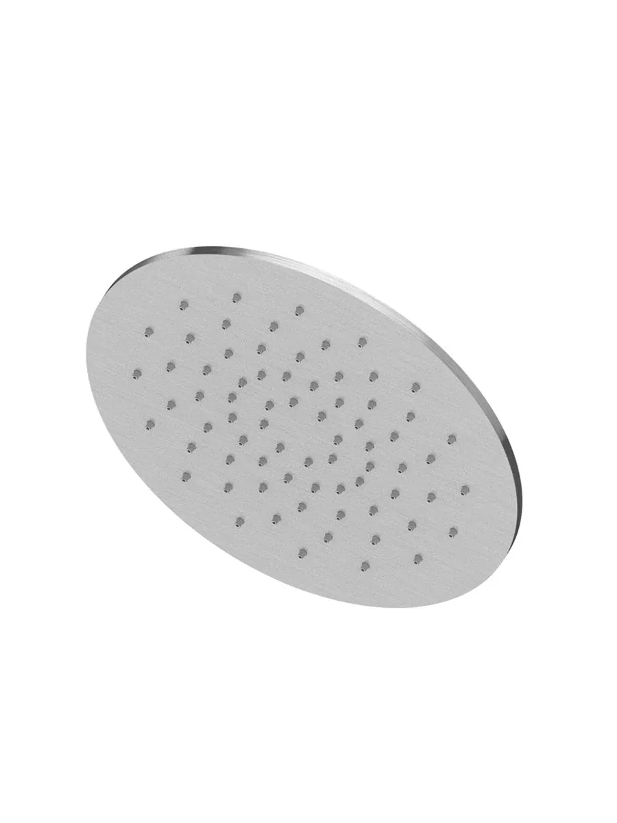 QuadroDesign shower accessories round adjustable shower head with silicone nozzles