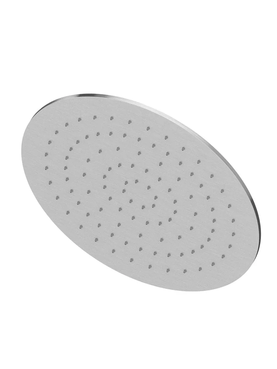 QuadroDesign shower accessories round adjustable shower head with silicone nozzles