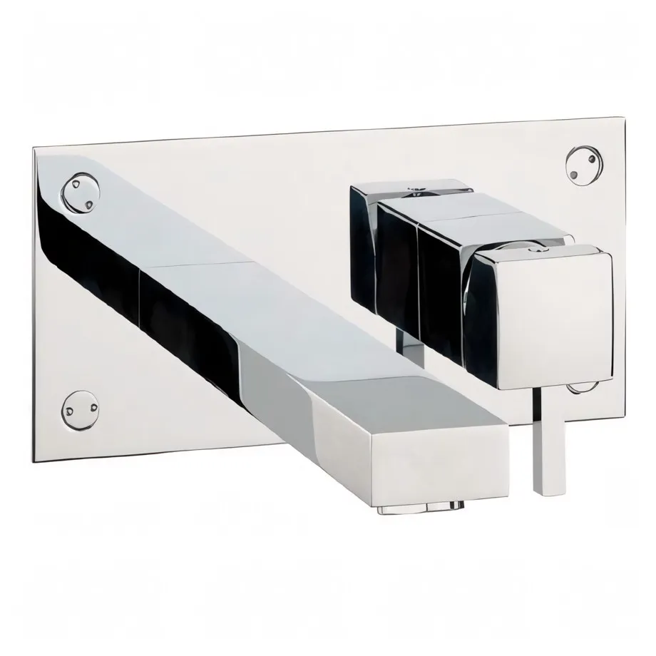 logic wall mount basin mixer