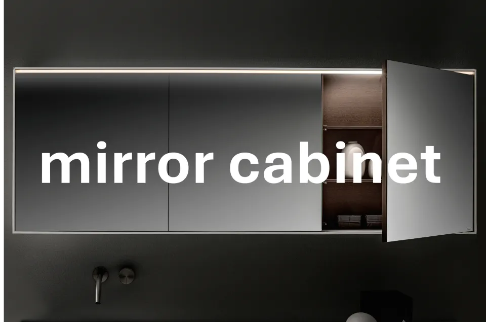 mirror cabinets stocked at Lavo Bathroom Concepts Cape Town