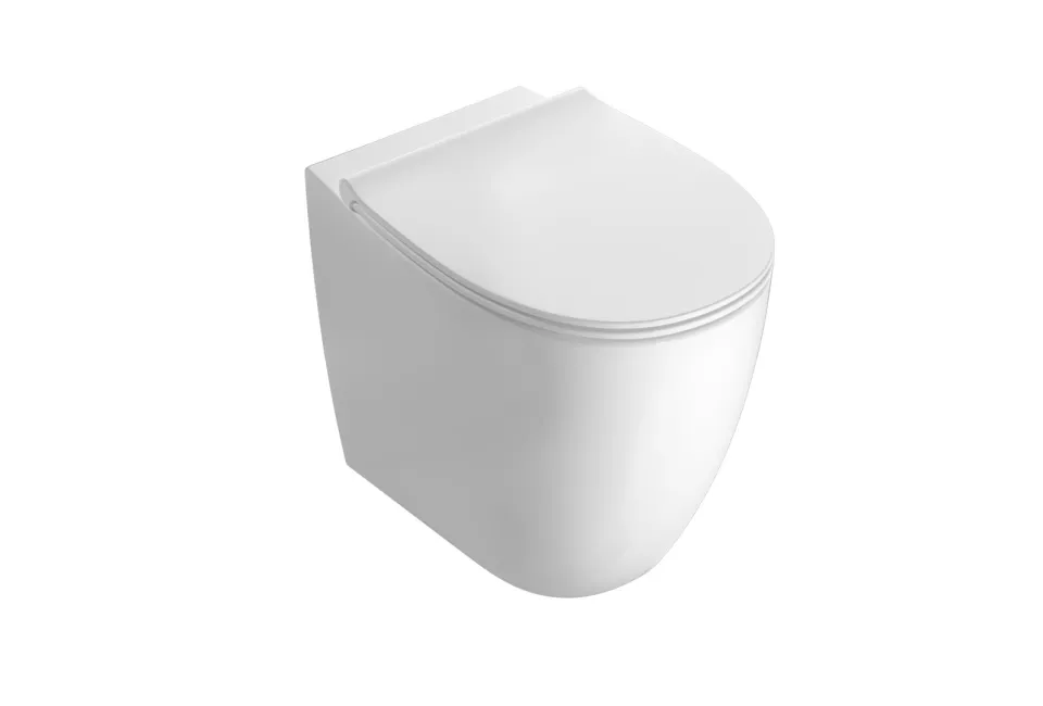 Ceramica Globo 4all floor mounted wc no rim 54.36 h43 cm with adjustable water inlet/outlet multi