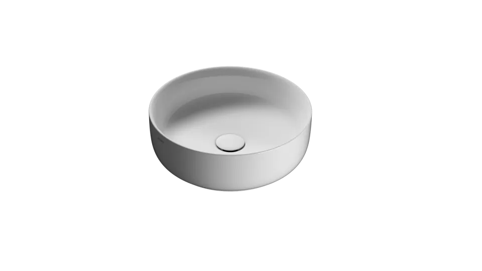 Ceramica Globo i tuttofare sit-on basin 42, with no overflow hole