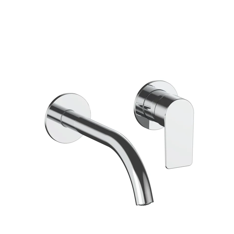 Fantini Rubinetti myo wall-mount washbasin mixer