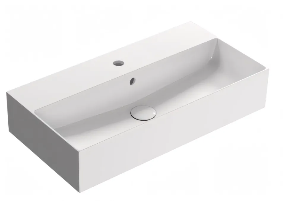 Ceramica Globo t-edge wall hung basin in072